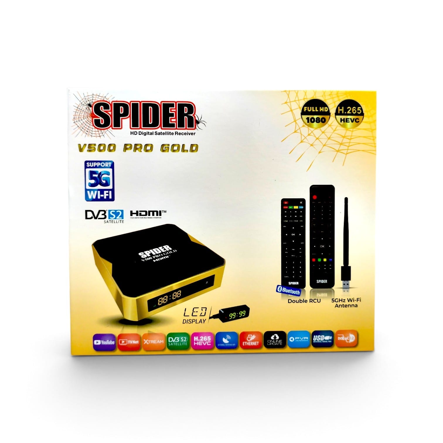 Spider V500 PRP GOLD